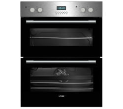 LOGIK  LBUDOX16 Electric Built-under Double Oven - Stainless Steel